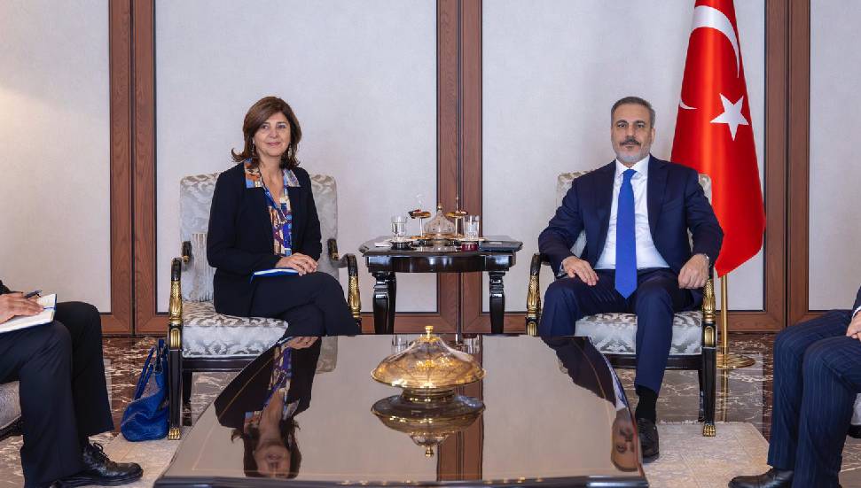 Στήριξη στη διαδικασία του ΟΗΕ, αλλά «δύο κράτη» λέει ο Φιντάν για το Κυπριακό