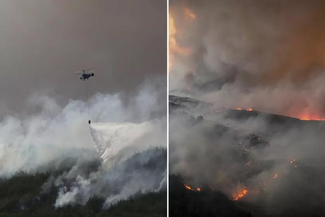 Τα Δαρδανέλια καίγονται – 6 χωριά εκκενώθηκαν