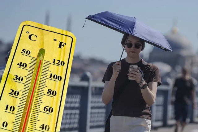 Στους 56 βαθμούς η αισθητή θερμοκρασία στην Κων/πολη – Επικίνδυνος ακραίος καύσωνας