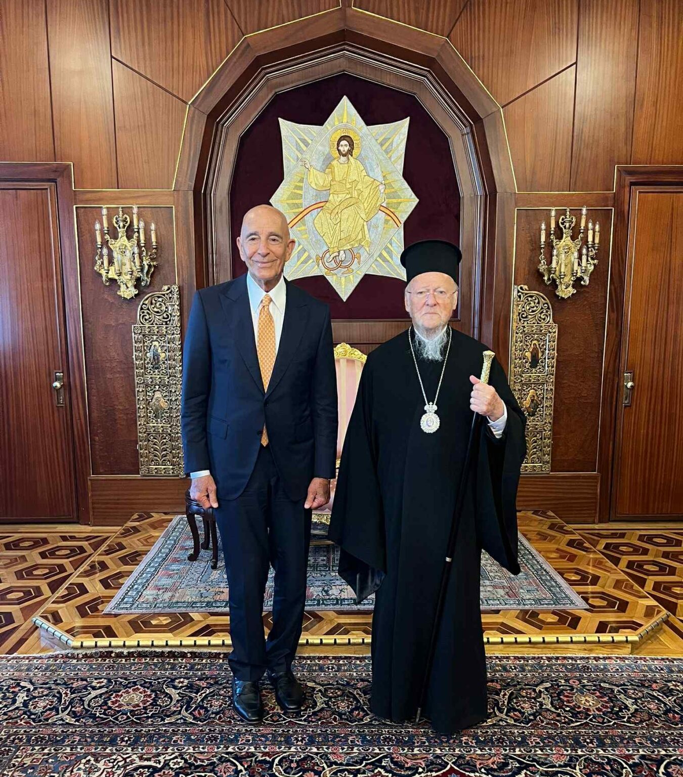 Συνάντηση Οικουμενικού Πατριάρχη με Αμερικανό πρέσβη στο Φανάρι 