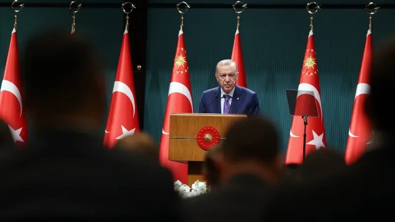 Απόλυτα ευχαριστημένος με Ερχιουρμάν ο Ερντογάν αν και επαναλαμβάνει τα των ‘δύο κρατών’