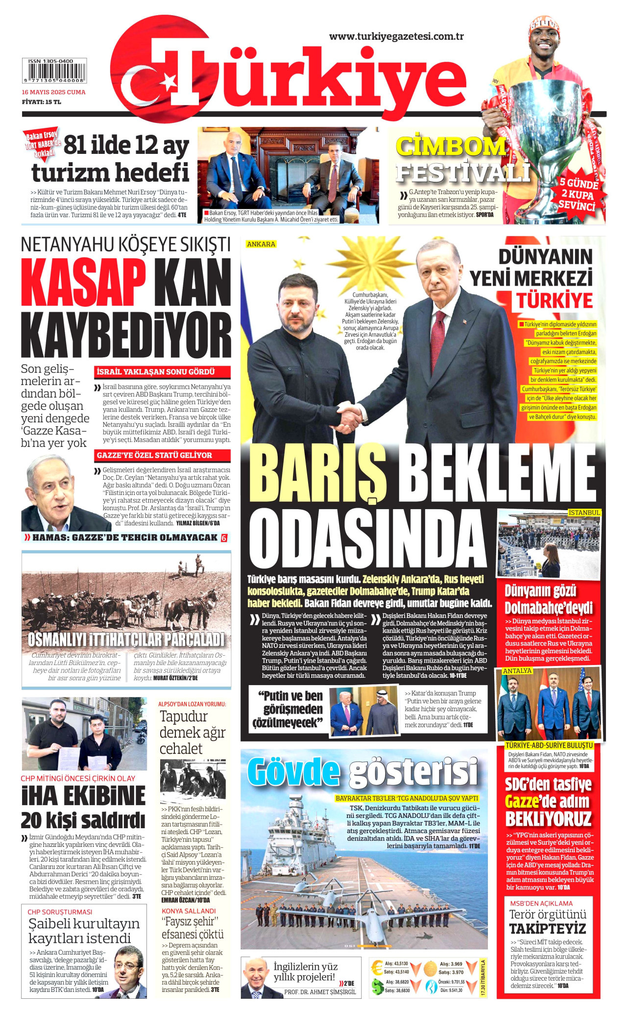 Στο Ντολμάμπαχτσε επιχειρείται πάλι σήμερα συνάντηση Ρωσίας – Ουκρανίας